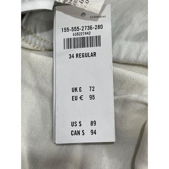 Abercrombie & Fitch 90s Straight Ultra High Rise Jeans Sz18R Crossover waist NWT - Picture 8 of 9